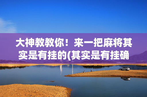 大神教教你！来一把麻将其实是有挂的(其实是有挂确实有挂)