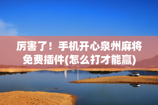 厉害了！手机开心泉州麻将免费插件(怎么打才能赢)