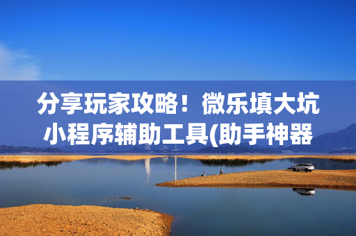 分享玩家攻略！微乐填大坑小程序辅助工具(助手神器外辅工具)