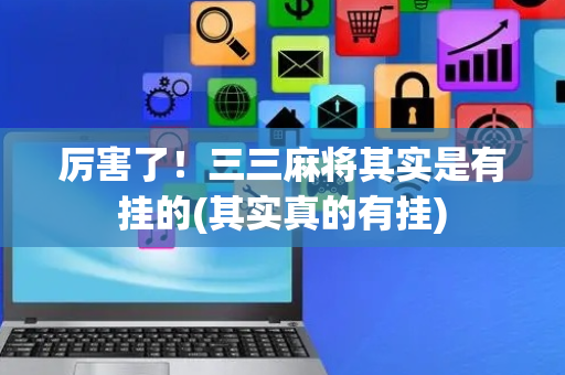 厉害了！三三麻将其实是有挂的(其实真的有挂)