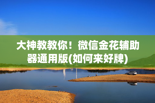 大神教教你！微信金花辅助器通用版(如何来好牌)