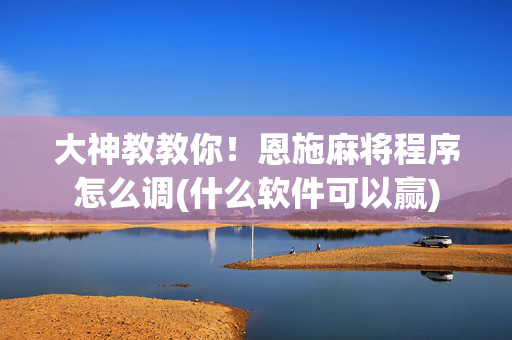 大神教教你！恩施麻将程序怎么调(什么软件可以赢)
