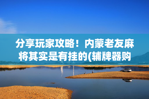 分享玩家攻略！内蒙老友麻将其实是有挂的(辅牌器购买)