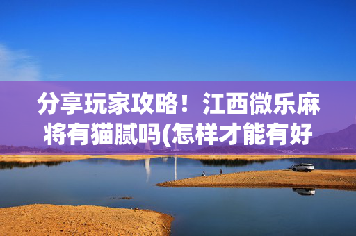 分享玩家攻略！江西微乐麻将有猫腻吗(怎样才能有好牌)