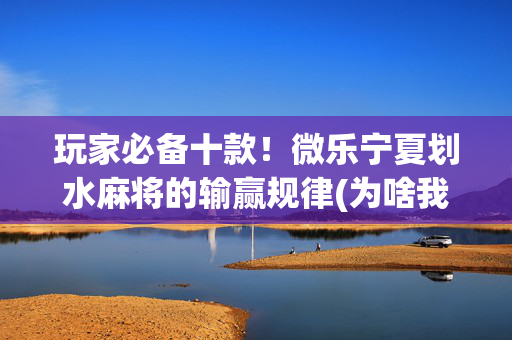 玩家必备十款！微乐宁夏划水麻将的输赢规律(为啥我总是输)