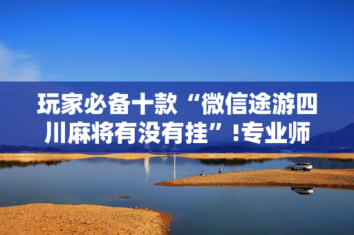 玩家必备十款“微信途游四川麻将有没有挂”!专业师傅带你一起了解（详细教程）-抖音