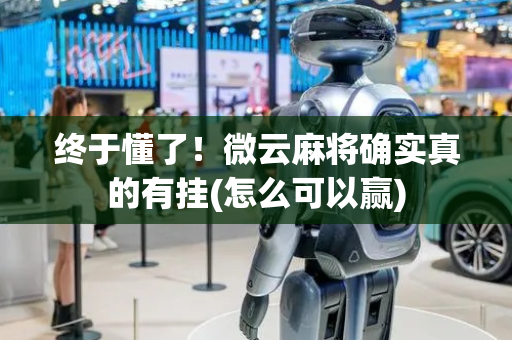 终于懂了！微云麻将确实真的有挂(怎么可以赢)