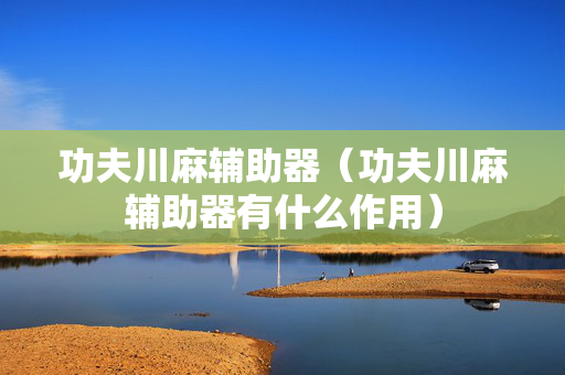 功夫川麻辅助器（功夫川麻辅助器有什么作用）