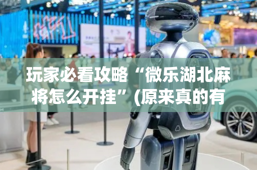 玩家必看攻略“微乐湖北麻将怎么开挂”(原来真的有挂)-抖音