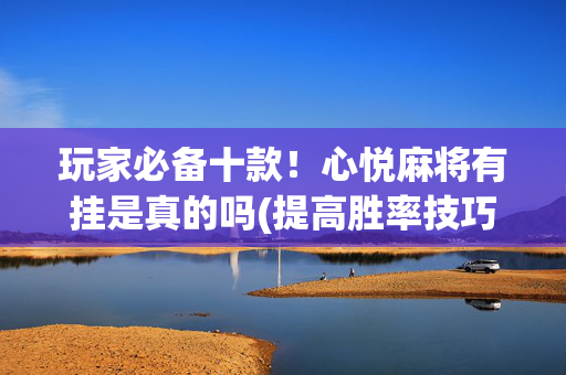 玩家必备十款！心悦麻将有挂是真的吗(提高胜率技巧)