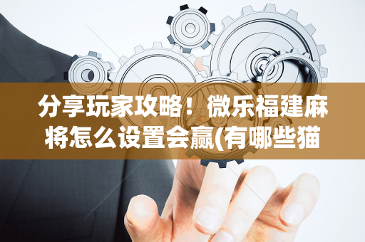 分享玩家攻略！微乐福建麻将怎么设置会赢(有哪些猫腻)
