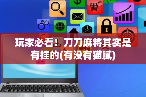玩家必看！刀刀麻将其实是有挂的(有没有猫腻)