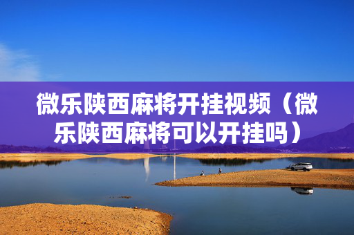 微乐陕西麻将开挂视频（微乐陕西麻将可以开挂吗）