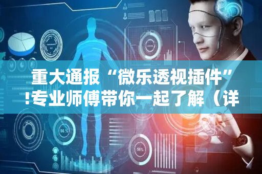 重大通报“微乐透视插件”!专业师傅带你一起了解（详细教程）-抖音