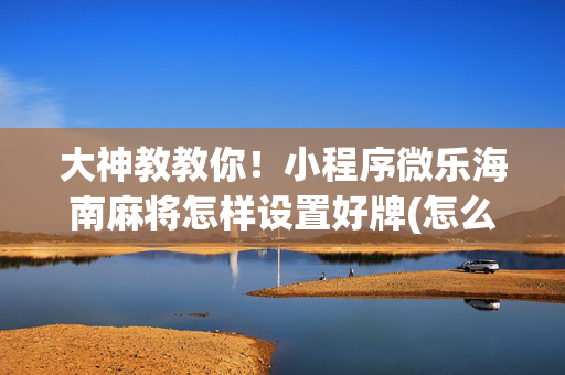 大神教教你！小程序微乐海南麻将怎样设置好牌(怎么设置胡牌)