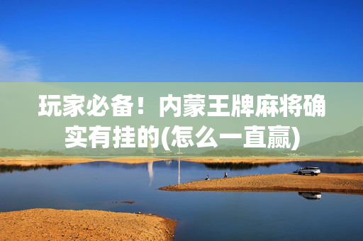 玩家必备！内蒙王牌麻将确实有挂的(怎么一直赢)