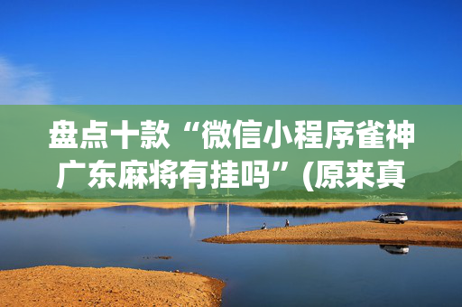 盘点十款“微信小程序雀神广东麻将有挂吗”(原来真的有挂)-抖音