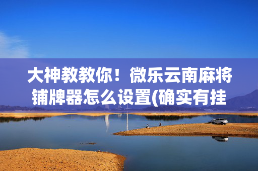 大神教教你！微乐云南麻将铺牌器怎么设置(确实有挂吗)