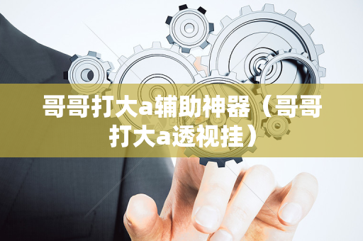 哥哥打大a辅助神器（哥哥打大a透视挂）