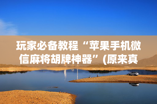 玩家必备教程“苹果手机微信麻将胡牌神器”(原来真的有挂)-抖音