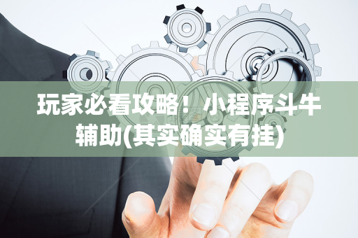 玩家必看攻略！小程序斗牛辅助(其实确实有挂)