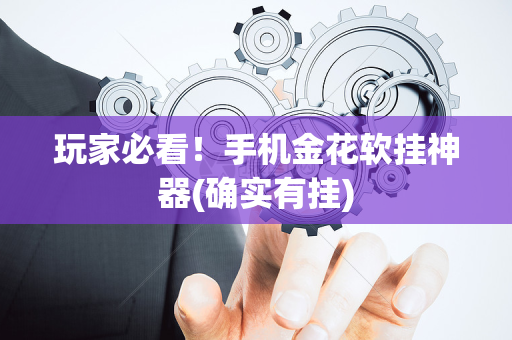 玩家必看！手机金花软挂神器(确实有挂)