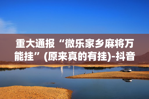 重大通报“微乐家乡麻将万能挂”(原来真的有挂)-抖音