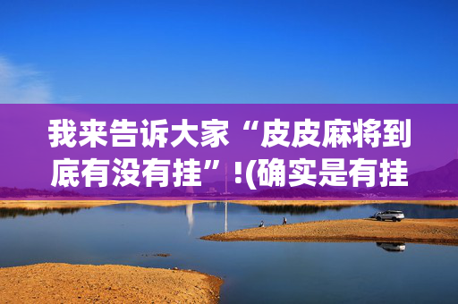 我来告诉大家“皮皮麻将到底有没有挂”!(确实是有挂)-抖音