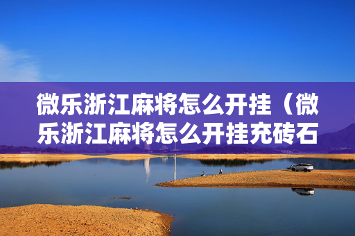 微乐浙江麻将怎么开挂（微乐浙江麻将怎么开挂充砖石）