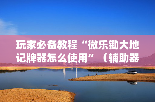玩家必备教程“微乐锄大地记牌器怎么使用”（辅助器通用版)