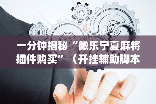 一分钟揭秘“微乐宁夏麻将插件购买”（开挂辅助脚本)