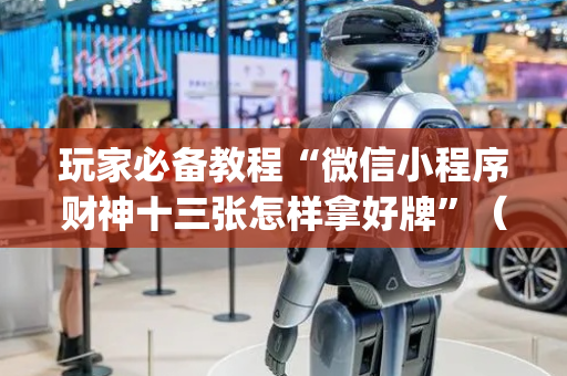 玩家必备教程“微信小程序财神十三张怎样拿好牌”（辅助器通用版)