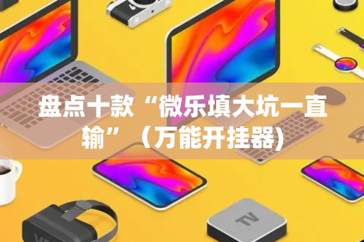 盘点十款“微乐填大坑一直输”（万能开挂器)