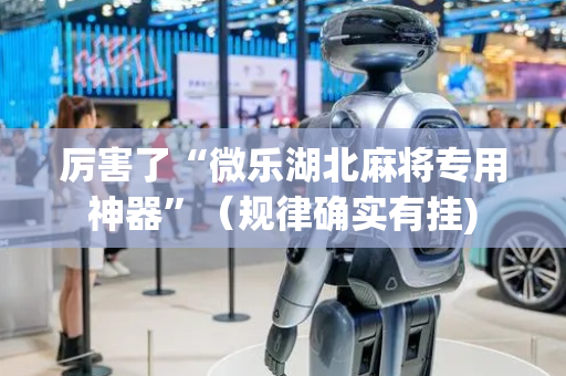 厉害了“微乐湖北麻将专用神器”（规律确实有挂)