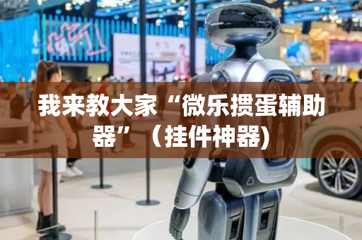 我来教大家“微乐掼蛋辅助器”（挂件神器)