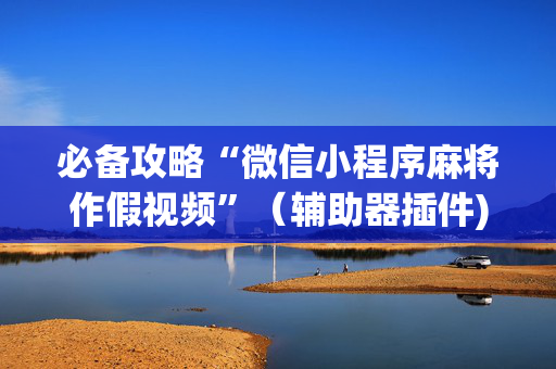 必备攻略“微信小程序麻将作假视频”（辅助器插件)