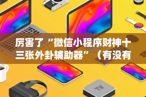 厉害了“微信小程序财神十三张外卦辅助器”（有没有猫腻)