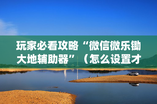 玩家必看攻略“微信微乐锄大地辅助器”（怎么设置才能赢)