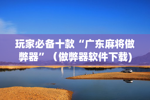玩家必备十款“广东麻将做弊器”（做弊器软件下载)