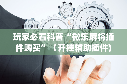 玩家必看科普“微乐麻将插件购买”（开挂辅助插件)