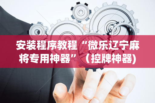 安装程序教程“微乐辽宁麻将专用神器”（控牌神器)