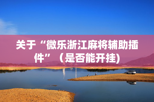 关于“微乐浙江麻将辅助插件”（是否能开挂)