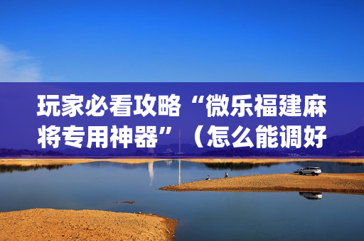 玩家必看攻略“微乐福建麻将专用神器”（怎么能调好牌)