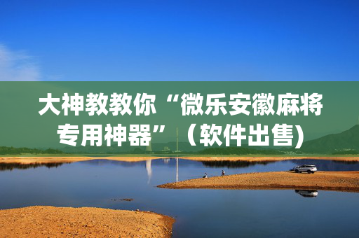 大神教教你“微乐安徽麻将专用神器”（软件出售)