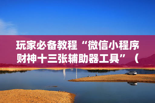 玩家必备教程“微信小程序财神十三张辅助器工具”（开挂辅助脚本)