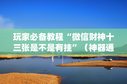 玩家必备教程“微信财神十三张是不是有挂”（神器通用版)