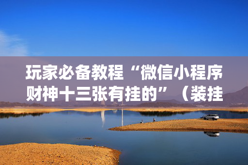 玩家必备教程“微信小程序财神十三张有挂的”（装挂怎么安装)