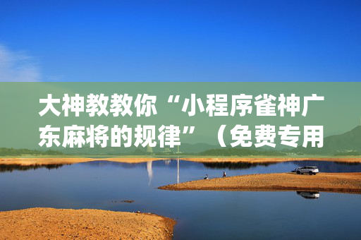 大神教教你“小程序雀神广东麻将的规律”（免费专用神器)