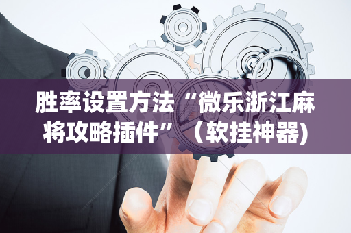 胜率设置方法“微乐浙江麻将攻略插件”（软挂神器)