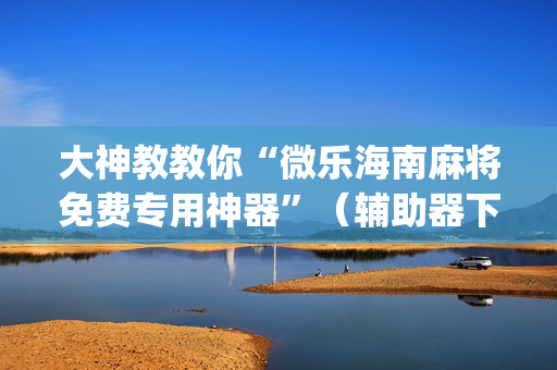 大神教教你“微乐海南麻将免费专用神器”（辅助器下载)